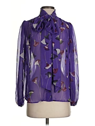 Eva Mendes by New York & Company 3/4 Sleeve Blouse (view 1)