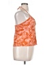 Volcom Orange Sleeveless Blouse Size 14 - photo 4