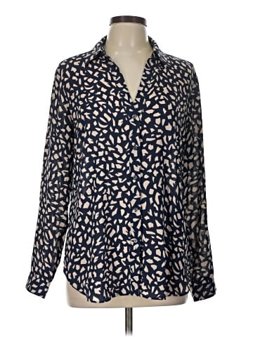 Ann Taylor Long Sleeve Blouse (view 1)