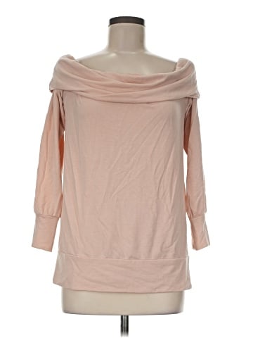 LC Lauren Conrad 3/4 Sleeve Top (view 1)