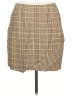 CAbi Plaid Tan Formal Skirt Size L - photo 1