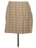 CAbi Plaid Tan Formal Skirt Size L - photo 2