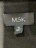 MSK 100% Polyester Solid Black Cocktail Dress Size XL - photo 7