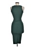 Double Zero Solid Green Cocktail Dress Size M - photo 2