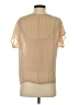 Club Monaco 100% Polyester Tan Short Sleeve T-Shirt Size XS - photo 2