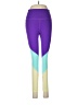 Fabletics Color Block Purple Yoga Pants Size M - photo 1