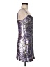 Ramy Brook 100% Polyester Metallic Purple Cocktail Dress Size 6 - photo 4