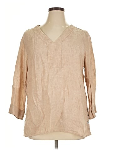 Sigrid Olsen 3/4 Sleeve Blouse (view 1)