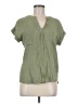Mine Green Short Sleeve Blouse Size M - photo 1
