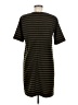 Ann Taylor LOFT Stripes Black Casual Dress Size M - photo 2