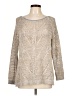 John Paul Richard Metallic Tan Pullover Sweater Size L - photo 1
