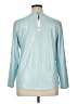 Chico's Metallic Silver 3/4 Sleeve Top Size XL - photo 2