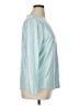 Chico's Metallic Silver 3/4 Sleeve Top Size XL - photo 4
