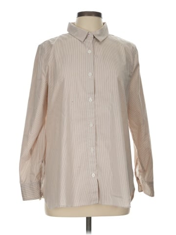 Isaac Mizrahi LIVE! Long Sleeve Button-Down Shirt (view 1)