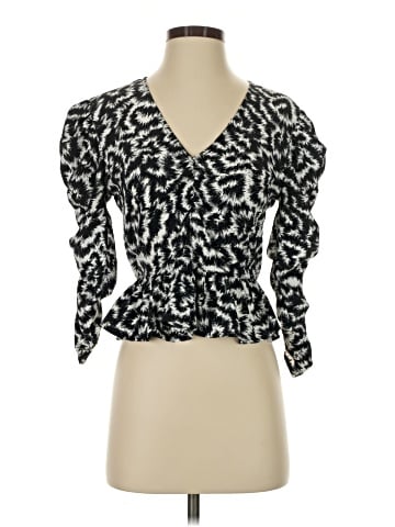 Topshop 3/4 Sleeve Blouse (view 1)