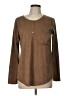 Vocal Brown Long Sleeve Top Size L - photo 1