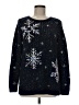 J.Jill Stars Black Pullover Sweater Size M - photo 1