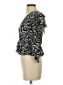 Topshop Black 3/4 Sleeve Blouse Size 2 - photo 5