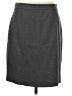 Club Monaco Solid Gray Wool Skirt Size 6 - photo 1