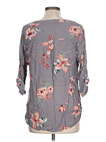 Torrid 3/4 Sleeve Blouse (view 2)