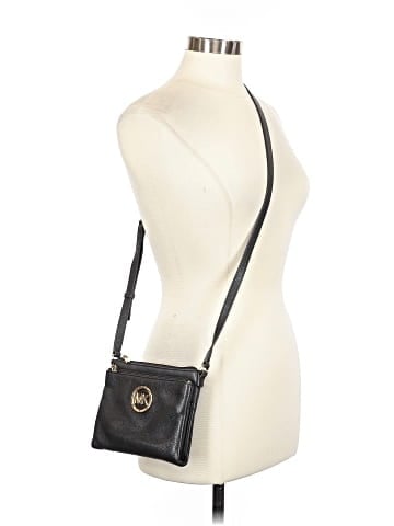MICHAEL Michael Kors Leather Crossbody Bag (view 2)
