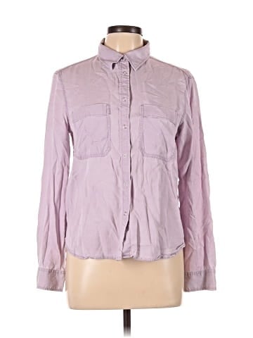 Express Long Sleeve Button-Down Shirt (view 1)