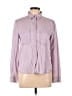 Express 100% Lyocell Purple Long Sleeve Button-Down Shirt Size M - photo 1