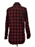 L.L.Bean Plaid Red Long Sleeve Button-Down Shirt Size S - photo 2
