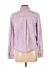 Express 100% Lyocell Purple Long Sleeve Button-Down Shirt Size M - photo 2