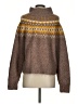 Gap Chevron-herringbone Brown Pullover Sweater Size XS - photo 2