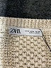 Zara Tweed Ivory Cocktail Dress Size M - photo 7