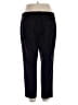 Sisley Solid Black Dress Pants Size 14 - photo 2