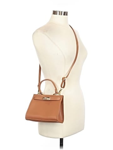Vera Pelle Leather Satchel (view 2)