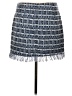 Aqua Tweed Blue Casual Skirt Size L - photo 2