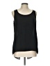Express 100% Polyester Black Sleeveless Blouse Size L - photo 1
