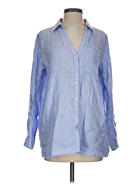 Sigrid Olsen Long Sleeve Button Down Shirt