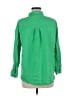 Unbranded 100% Polyester Green Long Sleeve Blouse Size M - photo 2