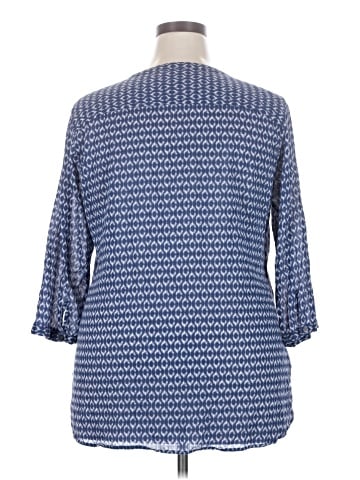 Eddie Bauer 3/4 Sleeve Blouse (view 2)