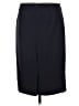 Theory Solid Black Wool Skirt Size 6 - photo 2