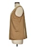 Worthington 100% Polyester Tan Sleeveless Blouse Size L - photo 5