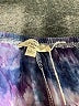 Entro 100% Rayon Purple Short Sleeve Blouse Size L - photo 7