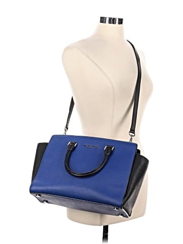 MICHAEL Michael Kors Leather Satchel (view 2)