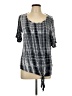 Lavish Gray Short Sleeve T-Shirt Size L - photo 1
