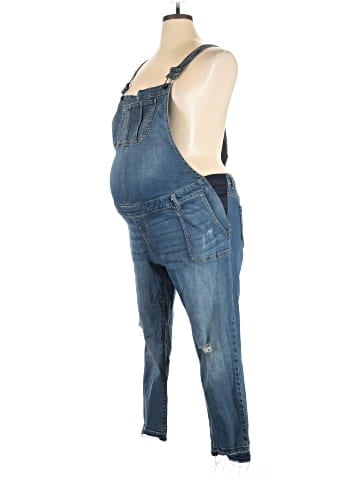 Indigo Blue Overalls (view 1)