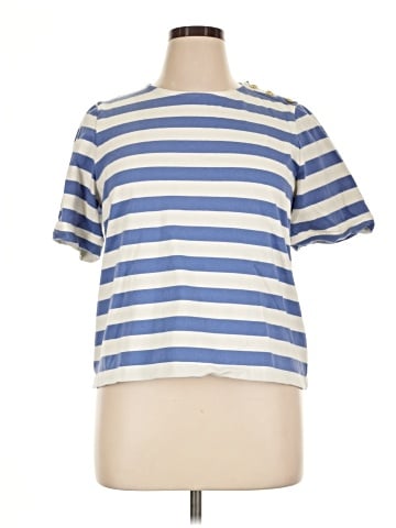J.Crew Factory Store Short Sleeve Top (view 1)