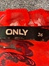 Only 100% Polyester Red 3/4 Sleeve Blouse Size EU 36 / US 6 - photo 7