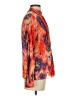 Theory Orange Long Sleeve Blouse Size S - photo 4