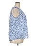 Papermoon 100% Polyester Blue Sleeveless Blouse Size 2X - photo 4