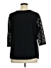 D&Co. Black 3/4 Sleeve Top Size 1X - photo 2