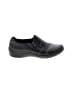 Clarks Black Flats Size 6 1/2 (wide) - photo 1